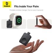Baseus Magnetic Wireless Watch Charger Black - P10264106123-00