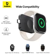 Baseus Magnetic Wireless Watch Charger Black - P10264106123-00