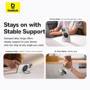 Baseus MagPro Series II Ring Phone Stand Black - B10572901121-00