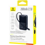 Baseus EnerFill Bipow2 Pro Power Bank 20000mAh Black - E0027701