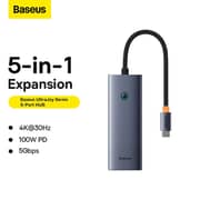 Baseus UltraJoy Series 5-Port Hub - B00052801811-04