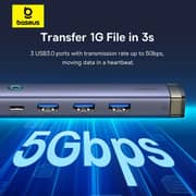 Baseus UltraJoy Series 4-Port Hub - B0005280B811-08