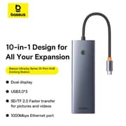 Baseus UltraJoy Series 10-Port Hub - B0005280C811-00