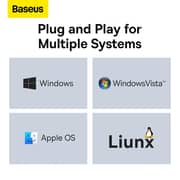 Baseus Lite Series 5-Port Hub - WKQX040001