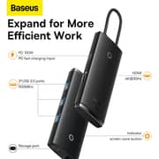 Baseus Lite Series 5-Port Hub - WKQX040001