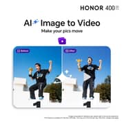 Honor 400 5G 256GB 12GB RAM Midnight Black Dual Sim Smartphone + TWS E6i Earbuds + Case