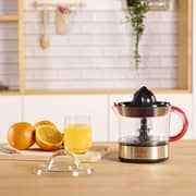 Solac Stilo Juicer 40 Watt - Stainless Steel - Red - EX6153
