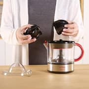 Solac Stilo Juicer 40 Watt - Stainless Steel - Red - EX6153