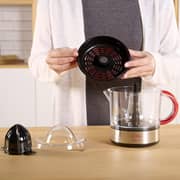 Solac Stilo Juicer 40 Watt - Stainless Steel - Red - EX6153