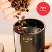 Solac Taste Mill Coffee Grinder 200 Watt - Black - MC6252