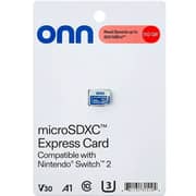 Onn MicroSDXC Express Memory Card 512GB Grey - 681131315104