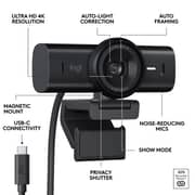 Logitech MX Brio UHD 4K Video Webcam Black - 960-001558