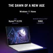 ASUS ROG Zephyrus G14 Gaming (2025) Laptop - AMD Ryzen 9-270 / 14inch 3K / 1TB SSD / 16GB RAM / 8GB NVIDIA GeForce RTX 5060 Graphics / Windows 11 Home / English Keyboard / Platinum White / International Version - [90NR0M82-M00030]