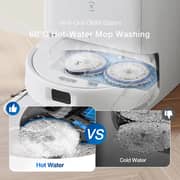 Ecovacs Deebot N30 Pro Omni Robot Vacuum Cleaner White - OZFSMP