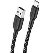 Oraimo Braid USB-A To USB-C Cable 1m Black - OCD-152C