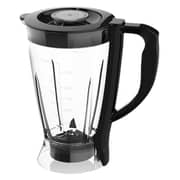 Briva Food Processor Power Chef 800-1000W- Black frame and sliver 1.4 Liters KM 176