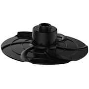 Briva Food Processor Power Chef 800-1000W- Black frame and sliver 1.4 Liters KM 176