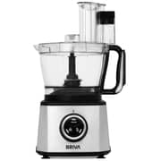 Briva Food Processor Kitchen Pro 1000 Watt 1.8 Liters - StainlessSteel - KM183