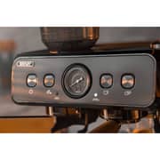 ماكينة تحضير القهوة من بريفا مخصصة لجميع أنواع القهوة لون رمادي BARISTA DUAL BOILER