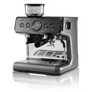 ماكينة تحضير القهوة من بريفا مخصصة لجميع أنواع القهوة لون رمادي BARISTA DUAL BOILER