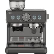 ماكينة تحضير القهوة من بريفا مخصصة لجميع أنواع القهوة لون رمادي BARISTA DUAL BOILER