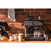 ماكينة تحضير القهوة من بريفا مخصصة لجميع أنواع القهوة لون رمادي BARISTA DUAL BOILER