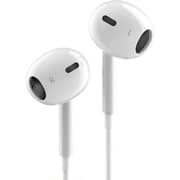 Aukey Trail Play Wired In Ear Earphones White