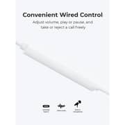 Aukey Trail Play Wired In Ear Earphones White