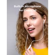 Aukey Trail Play Wired In Ear Earphones White
