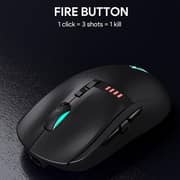 Aukey Knight Gaming Mouse Black - GM-F5-BK