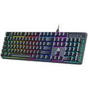 Aukey Wired Keyboard Black - KM-G16-BK