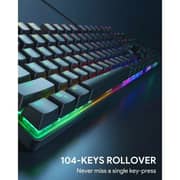 Aukey Wired Keyboard Black - KM-G16-BK