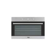 Teva Built-in Gas Oven, 90 cm, 125 Liters, Hydraulic Door, Grill , Cooling Fan, Turkish , silver, QGSTYL125 IX