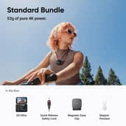 Insta360 Go Ultra Midnight Black Mountable Camera Standard Bundle - INST-CINSABEA