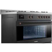 Toshiba 5 Burner Gas Cooker 90cm Charchol Grey - RQ1-90MG5GE(GR)