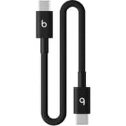 Beats USB-C to USB-C Woven Short Cable 20cm Bolt Black - MEQ94EE/A