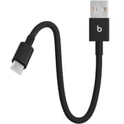 Beats USB-A to USB-C Woven Short Cable 20cm Bolt Black - MEQL4EE/A