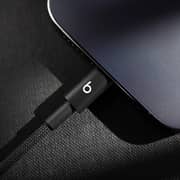 Beats USB-C to Lightning Woven Short Cable 20cm Bolt Black - MEQM4EE/A