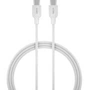 JcPal Flex link USB-C to USB-C Cable 1m White - JCP6337