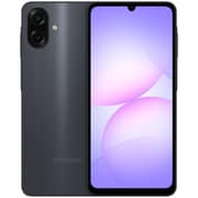 سامسونج جالكسي A07 (128 جيجابايت، 4 جيجابايت) ثنائي الشريحة يدعم 4G لون أسود