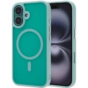 Infinyty Gleam Soft Touch Case Teal iPhone 16 - GLE006X04