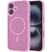 Infinyty Gleam Soft Touch Case Pink iPhone 16 Plus - GLE003X03