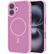 Infinyty Gleam Soft Touch Case Pink iPhone 16 - GLE003X04
