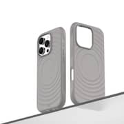 Infinyty Quiver Ripple Silicone Case Natural Titanium iPhone 16 Pro Max - QUI004X02