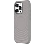 Infinyty Quiver Ripple Silicone Case Natural Titanium iPhone 16 Pro Max - QUI004X02