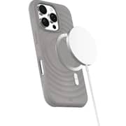 Infinyty Quiver Ripple Silicone Case Natural Titanium iPhone 16 Pro Max - QUI004X02