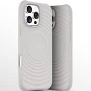 Infinyty Quiver Ripple Silicone Case Natural Titanium iPhone 16 Pro Max - QUI004X02