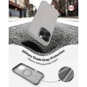 Infinyty Quiver Ripple Silicone Case Natural Titanium iPhone 16 Pro Max - QUI004X02