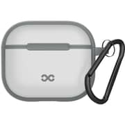 Infinyty Vizo Frosted Silicon Case Grey AirPods 4 - VIZ004X06