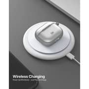 Infinyty Vizo Frosted Silicon Case Grey AirPods 4 - VIZ004X06